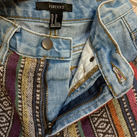 Bohemian-style Jean shorts - Picture 2 of 6